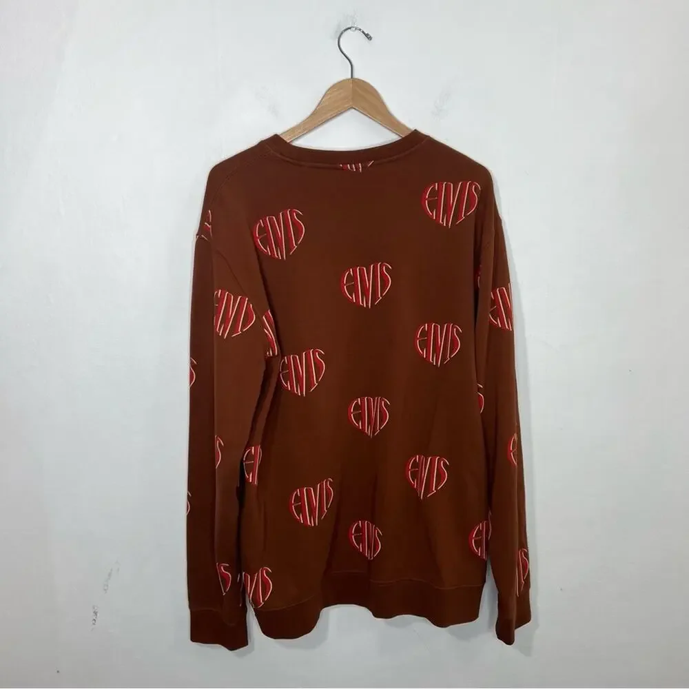 Scotch and Soda Elvis Organic Cotton Crewneck Sweatshirt Size XXL